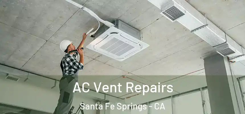 AC Vent Repairs Santa Fe Springs - CA